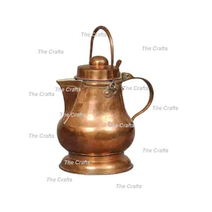 Copper Coffee And Tea Kettle With Finest Quality Customized Size And Round Shape Coffee Kettle For Best Selling