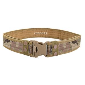 BLT04 ceinture tactique d'entraînement de chasse en nylon en plein air ceinture en nylon avec boucle en plastique à dégagement rapide ceinture tactique légère en nylon - Product Image 5