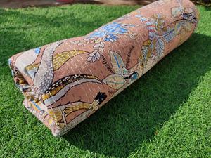 Colcha para sofá, edredón Kantha de algodón, manta hecha a mano, decoración Bohemia para el hogar, edredón indio hecho a mano, superventas - Product Image 4