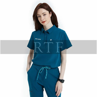 Ensemble de blouses et pantalons médicaux unisexes coupe classique pour infirmières, grandes tailles, collection automne, tenue d'hôpital