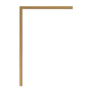 Marco de Fotos Metálico Dorado de 61 x 91.5 cm, Soporte para Exhibición de Pósteres - Product Image 1