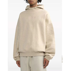 Conjunto de Sudadera con Capucha de Invierno para Hombre de Primera Calidad, Lavado Ácido, Estilo Urbano, Diseño de Logotipo Personalizado, Algodón Desgastado, Sudadera con Capucha Tejida Vintage - Product Image 6