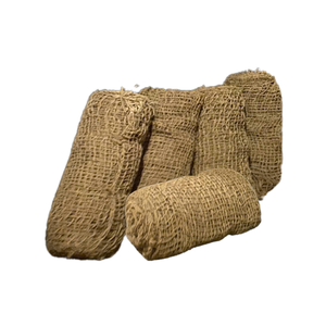 Producto más vendido COIR NET / COIR MAT Red de fibra de coco para protección de taludes y prevención de erosión - Product Image 1