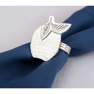 Anillos para Servilletas de Metal Plateado de Alta Calidad con Diseño de Hoja de Arce, Ideales para Cenas Formales, Bodas y Decoración Elegante del Hogar - Product Image 6