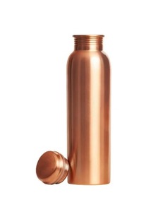 2025 artículos de Venta caliente botella de cobre mate 650 ML, artesanía de cobre puro para una hidratación mejorada, frasco de cobre mate 650 ML - Product Image 6