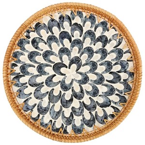 Juego de decoración de mesa ecológico personalizado OEM HNH Craft Vietnam al mejor precio incluye bandeja madre perla platos para Decoración - Product Image 6