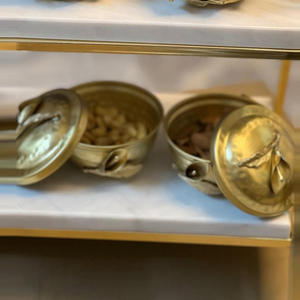 Tazón Decorativo de Diseño de Mariposa en Aluminio con Cristal, Aspecto Moderno, Alta Calidad, Precio al por Mayor - Product Image 3