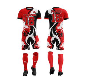 Conjuntos de camisetas de fútbol transpirables de poliéster 100% personalizados para hombres Fabricante de ropa deportiva de equipos de uniformes de fútbol sublimados OEM - Product Image 1