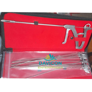 Pasador de Suturas para Rodilla Davicon Scorpion de Calidad Premium, Manual, 5 Agujas, Acero Inoxidable, Instrumento Quirúrgico con Certificación CE - Product Image 4