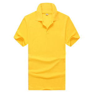 T-shirt polo coloré promotionnel de haute qualité 180gsm 100% polyester uni logo personnalisé élection pour hommes - Product Image 6