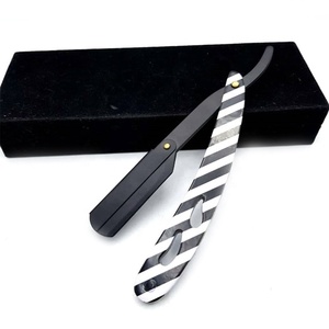 Professional Barber Straight Edge <b>Razor</b> Safety <b>Razor</b> for Men-Body & Bikini Use 100 Blades 100% Stainless Steel - Product Image 1