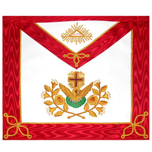 2025 AASR 18TH DEGREE HAND <b>EMBROIDERED</b> APRON - Product Image 1