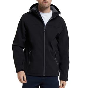 Chaqueta de caparazón suave que ofrece un fuerte aislamiento, tela suave y transpirable y exterior resistente al viento para viajes en clima frío. - Product Image 1