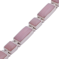 À la mode nouveau Style rose opale lien Bracelet 925 argent Sterling Boho Hippie bijoux bijoux de mode en gros en vrac