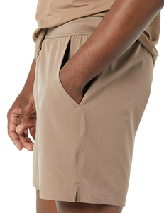 กางเกงขาสั้นผ้าตาข่ายแห้งเร็วสำหรับผู้ชายกางเกงวิ่งออกกำลังกายผ้ายืดโพลีเอสเตอร์สแปนเด็กซ์ - Product Image 2