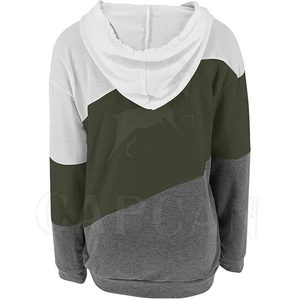 Sudaderas con capucha de algodón 100% más vendidas para mujer, ropa de calle de alta Fabricación, Etiqueta Privada, estilo informal de invierno con capucha - Product Image 2