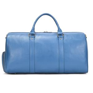 Handmade Cowhide <b>Leather</b> Duffle <b>Bag</b> Vintage Weekender Travel <b>Bag</b> <b>Overnight</b> Gym <b>Bag</b> Unisex Zipper Large Portable Water Resistant - Product Image 1