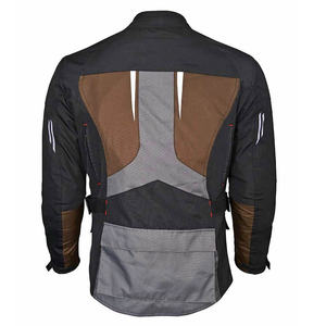 Nueva chaqueta impermeable textil personalizada para motocicleta, chaqueta para montar en moto para hombre, chaqueta de carreras - Product Image 3