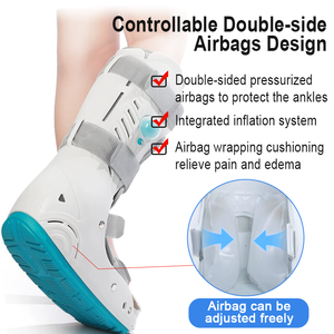 Penahan fiksasi kaki pergelangan kaki dapat disesuaikan, perangkat koreksi traksi peralatan rehabilitasi dalam stok patah <span class=keywords><strong>Tendon</strong></span> <span class=keywords><strong>Achilles</strong></span> - Product Image 5