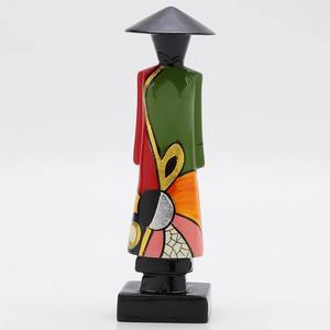 Estatua de laca gran precio escultura lacada mini estatuas de lacado de alta calidad al por mayor - Product Image 2