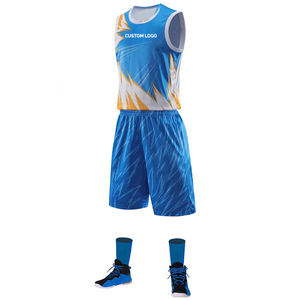 Los adultos usan ropa deportiva de buena calidad uniforme de baloncesto para hombres último diseño personalizado impreso uniforme de baloncesto - Product Image 2