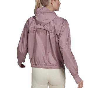 Vente en gros Veste coupe-vent de sport personnalisée pour femmes Conception imperméable et respirante pour l'extérieur Doublure en nylon Matériau de remplissage en coton - Product Image 3