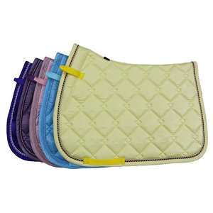 Meilleur protège-selle de dressage haut de gamme, dernier produit d'équitation pour le saut d'obstacles, en polaire, coton et mousse disponible - Product Image 2