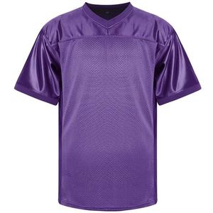 Uniforme de fútbol americano de manga corta transpirable de talla grande de alta calidad y bajo precio hecho de poliéster 100% - Product Image 4