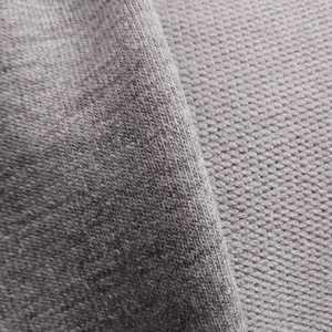 Couleur essence 75% coton 20% Polyester % 5 Spandex deux plis polaire éponge tissu usine tricoté pour Sport Jersey vêtements vêtements - Product Image 3