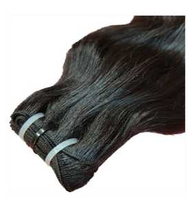 Mèches de cheveux indiens Remy, tissage naturel, couleur naturelle, qualité cheveux Remy indiens - Product Image 4
