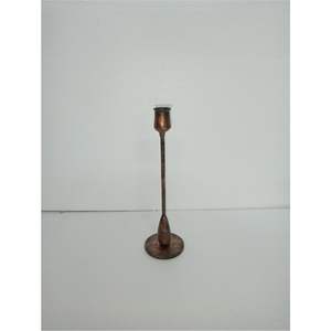 Candelabro Minimalista de Metal Industrial, Portavelas de Bronce Vintage, Soporte de Pilar Hecho a Mano, Candelabro Decorativo de Hierro Forjado, Hotel de Lujo - Product Image 6