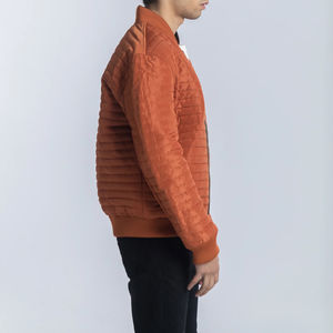 Chaquetas Bomber Casuales con Cuello Alto y Cremallera para Hombre, Otoño, Transpirables, Personalizadas, al por Mayor - Product Image 3