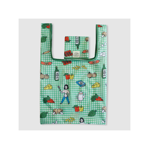 Borsa della spesa da viaggio per uso quotidiano graziosa tasca a prezzi accessibili borsa ecologica comoda 100% poliestere - Product Image 2