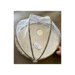 VIETNAM BAMBOU VÉNAGE PANIER ROND PLAT 100% NATUREL FAIT MAIN POUR LE NETTOYAGE TRIAGE GRAIN RIZ QUALITÉ DURABLE AU MEILLEUR PRIX - Product Image 6