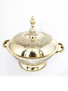 Pure Brass Table Top Kitchenware for Home & Hotel Elegant Serving <b>Pot</b> for <b>Sugar</b> & Dry Fruits <b>Creamer</b> <b>Pot</b> with Hotel Decoration - Product Image 2