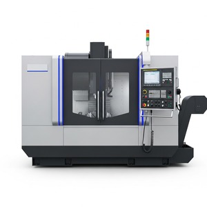 เครื่องกัดใบกังหัน CNC แนวตั้งประสิทธิภาพสูงเครื่องจักร5แกนอัตโนมัติสำหรับงานหนักการตกแต่งการผลิต - Product Image 3