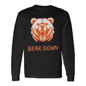 Camiseta Motivacional de Manga Larga Bear Down Good Better Best para Uso Promocional - Product Image 1