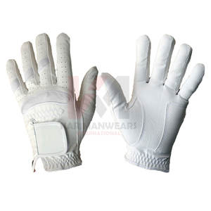 Gants de golf avec logo personnalisé Gants de golf en cuir Cabretta de qualité supérieure pour hommes et vêtements de sport unisexes de qualité supérieure OEM de golf - Product Image 6
