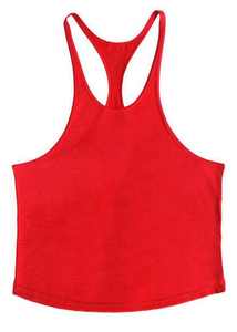 Hommes décontracté sans manches débardeurs respirant Gym gilet t-shirt motif Animal broderie Stringer débardeur trou décoration tricoté - Product Image 2