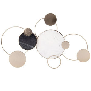 Wholesale Modern Metal Rattan Leaf <b>Wall</b> <b>Art</b> Indoor <b>Outdoor</b> Home Decoration Handmade Iron Rattan Woven <b>Wall</b> Hanging Ornament - Product Image 2