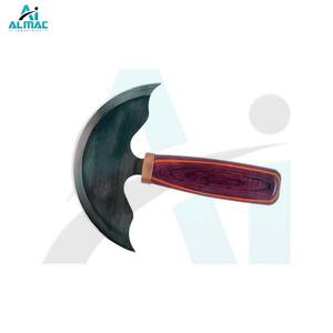 มีดอเนกประสงค์ ALMAC พรีเมียม สแตนเลส ด้ามหนัง ใบมีดคม ทนทาน สำหรับงานฝีมือ ตัดหนัง ทำรองเท้า ระดับมืออาชีพ - Product Image 3