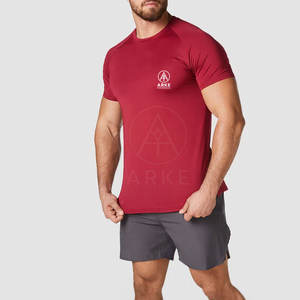 Taille personnalisée T-shirt de gym pour hommes confortable et respirant meilleure vente en gros fabriqué au Pakistan - Product Image 3