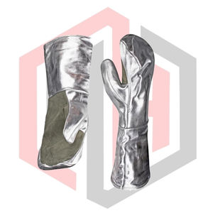 ถุงมือเชื่อมป้องกันความร้อน ยอดนิยม คุณภาพสูง ทนความร้อน ป้องกันไฟฟ้าสถิต ทนการฉีกขาด 11 ออนซ์ โพลีเอสเตอร์ ปราศจากแป้ง 14 - Product Image 4