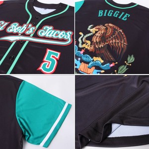 Men's Baseball and Softball Jersey Breathable Plus Size Sublimated Customized Logo Blank Uniform with 100% Polyester - Product Image 4