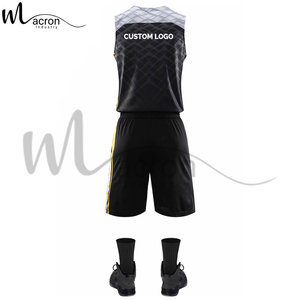 Service OEM ODM Nouveaux Maillots et Shorts de Basketball Personnalisés Entièrement Sublimés Tendance et Très Vendus Respirants de Bonne Qualité - Product Image 6