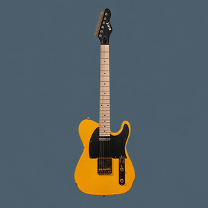 กีตาร์ไฟฟ้า Slick Guitar SL55KM สีเอจด์บัตเตอร์สกอตช์ พร้อมปิ๊กอัพแบบดูอัลซิงเกิลคอยล์  ฟิงเกอร์บอร์ดไม้เมเปิล - Product Image 1
