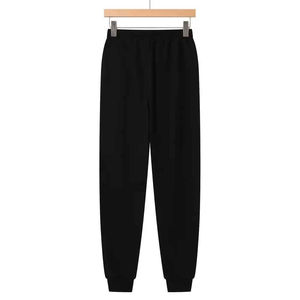 Ensemble de survêtement en coton personnalisé avec logo brodé, patchwork, pantalon de jogging et sweat à capuche zippé - Product Image 6