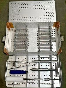 Broken <b>Screw</b> Removal <b>Set</b> Of 54 Pcs Orthopedic & Spine Surgical Instruments - Product Image 4