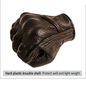 Guantes de carreras de moto de dedo completo de Cuero 100% hechos en Pakistán OEM ODM Auto Racing Wear para guantes de bicicleta de verano - Product Image 5