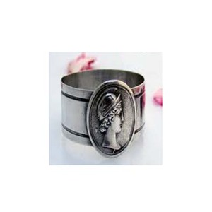 High Quality Elegant Napkin <b>Ring</b> for Weddings and Parties Antique <b>Silver</b> Polished Decoration Napkin <b>Ring</b> for Hotels Giveaways - Product Image 1